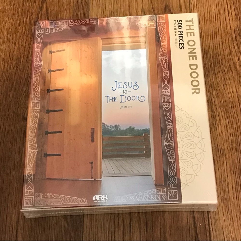 NEW Ark Encounter “The One Door” 500 Piece Puzzle “Jesus Is The Door” SEALED